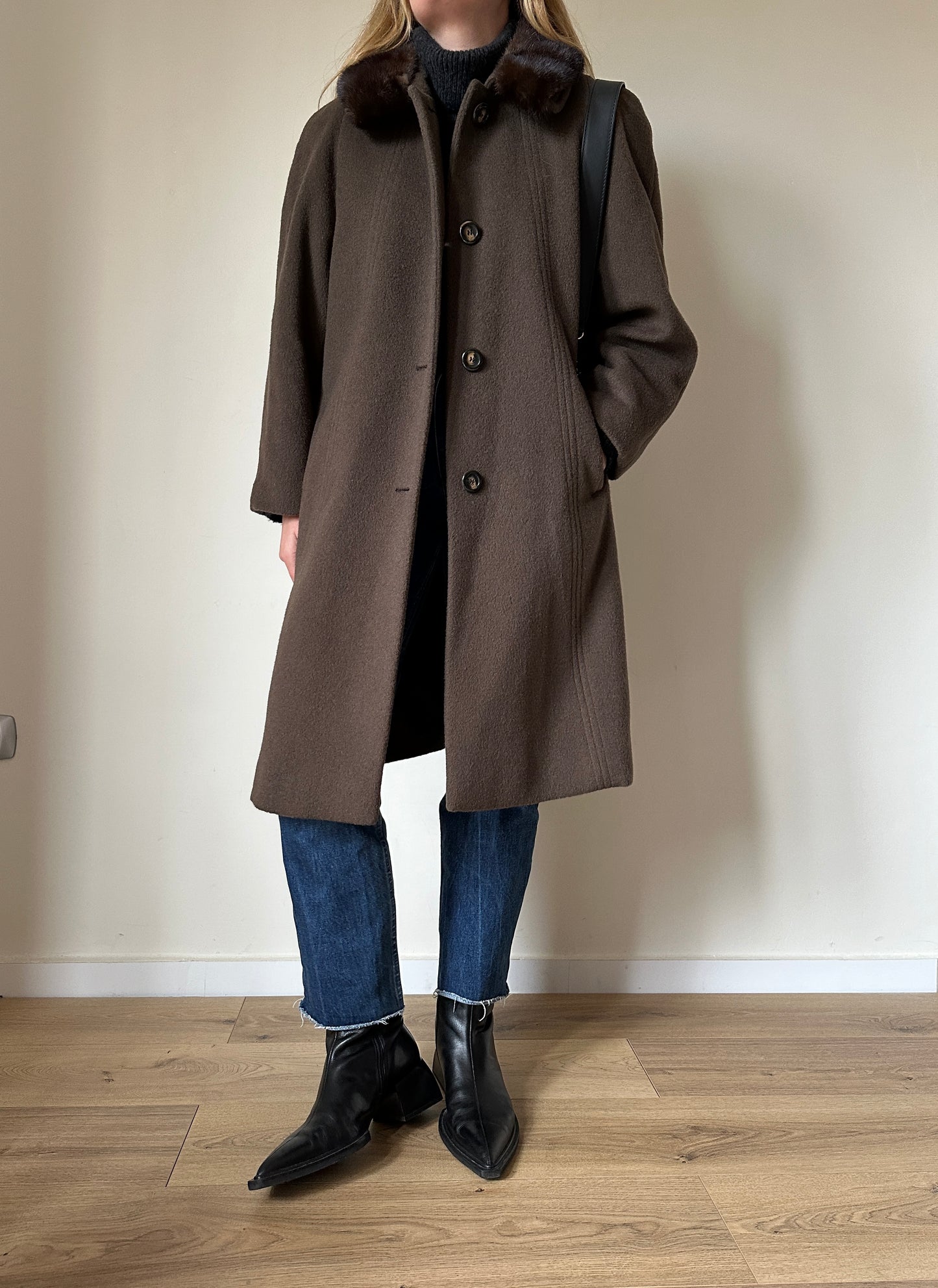 Signorina virgin wool coat