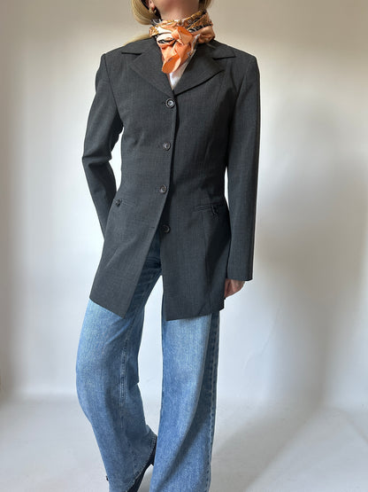 Light wool grey blazer