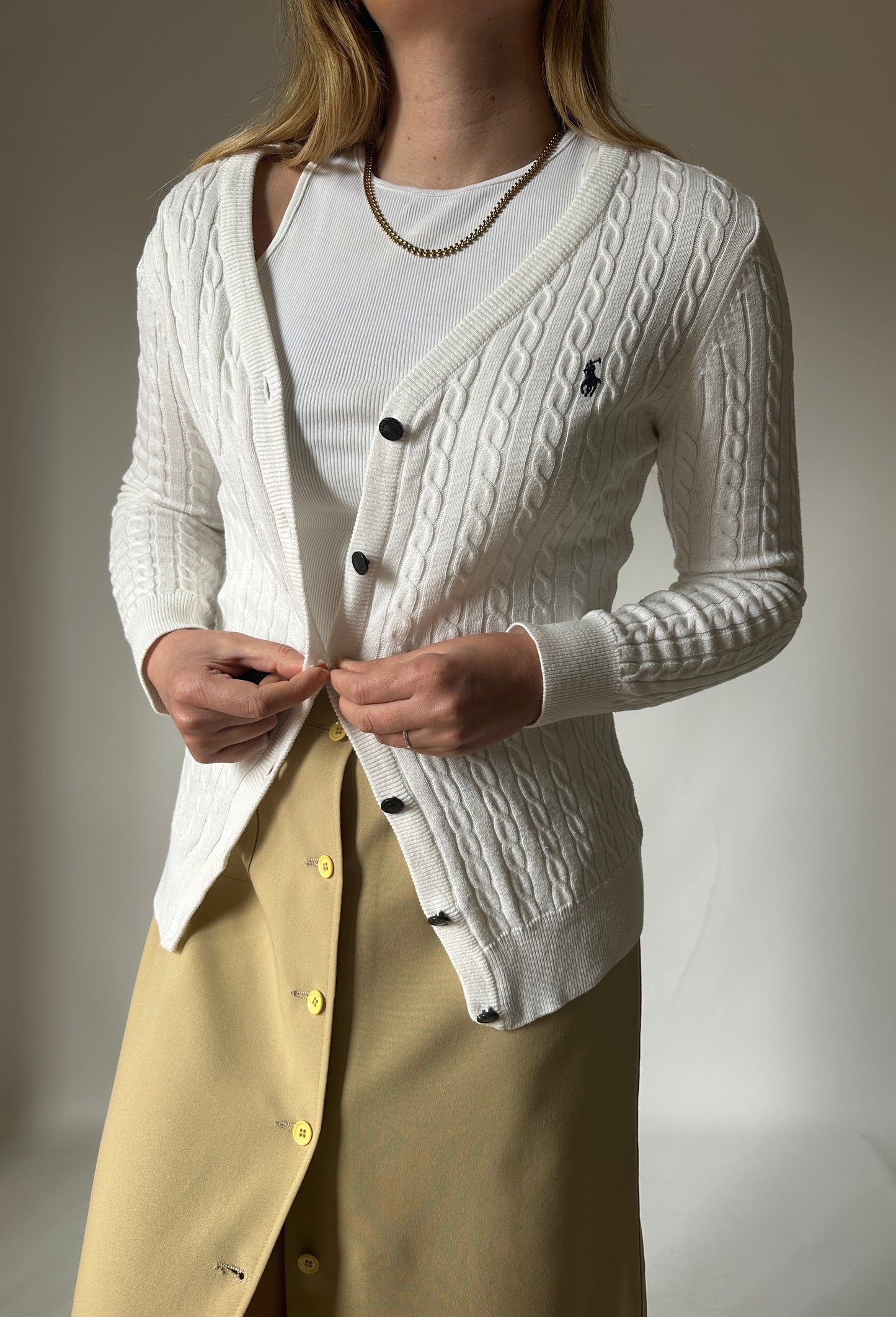 Ralph Lauren cable knit cardigan