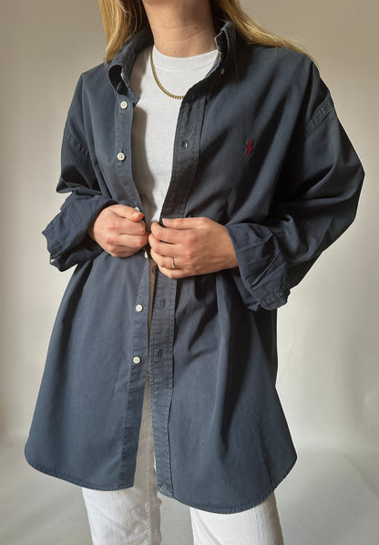 Ralph Lauren blue oversize shirt