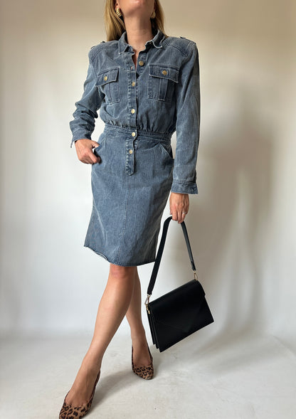 Unique denim dress