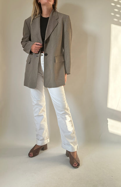 Viscose blend light blazer