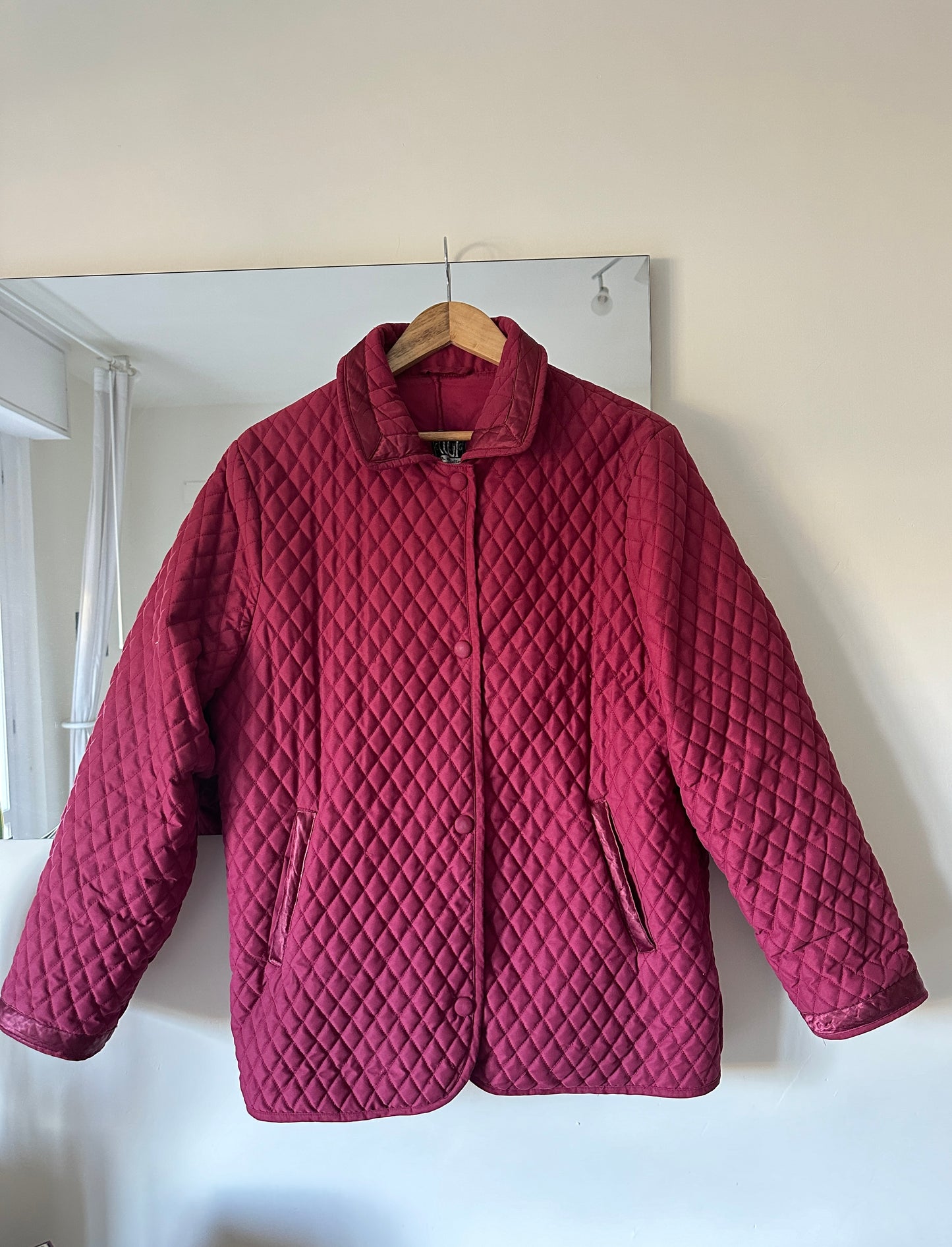 Borgogna quilted jacket