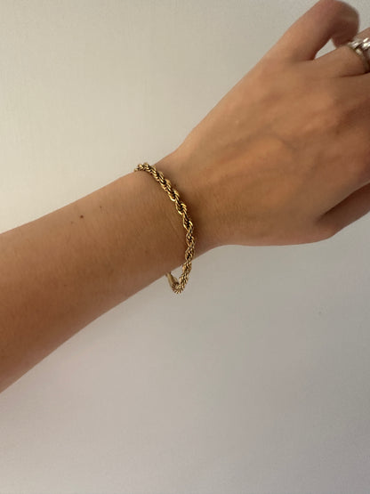 Bracciale torchon gold