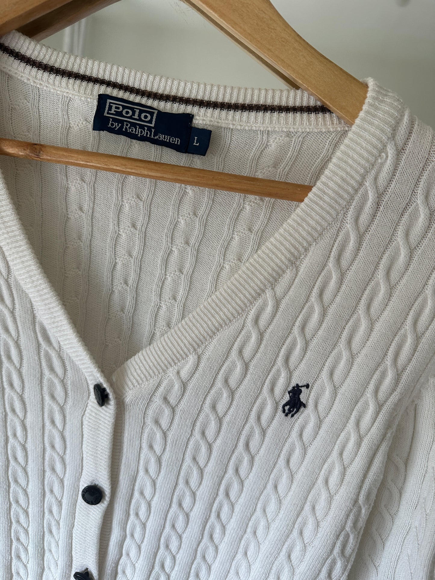 Ralph Lauren cable knit cardigan