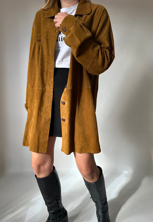 Real suede jacket or dress