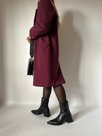 Marella cachemire and wool coat