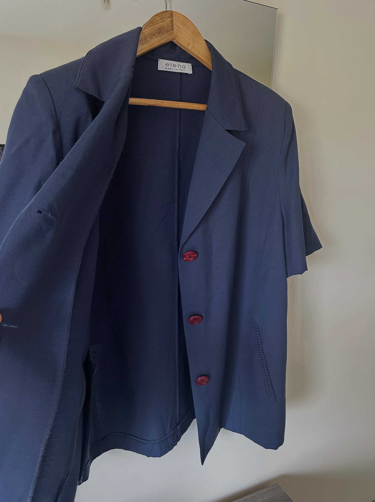 Summer navy blazer