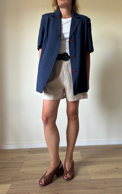 Summer navy blazer