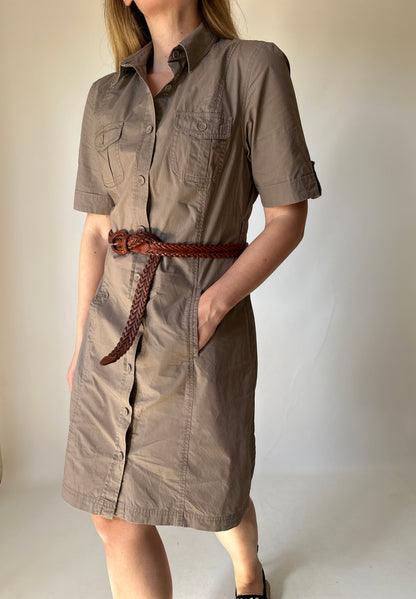 Safari cotton chemisier