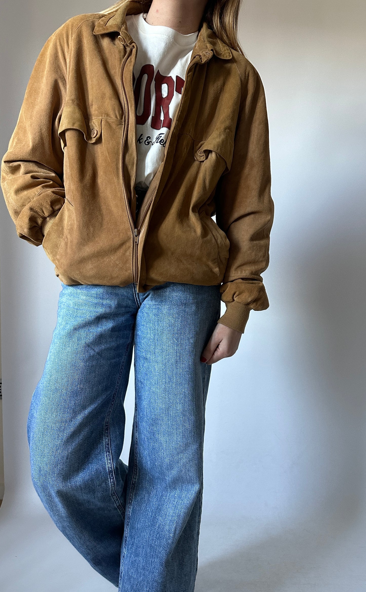 Vintage suede jacket