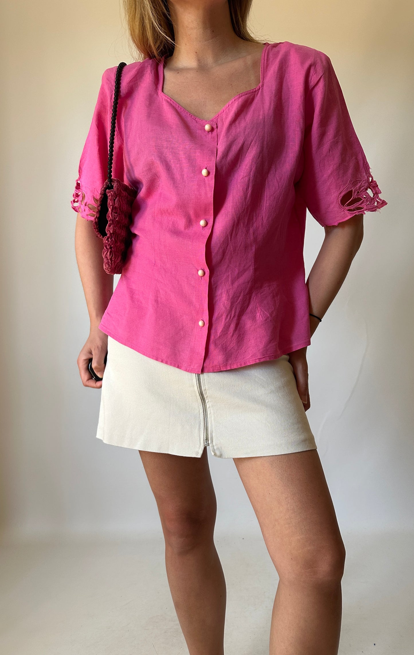 Romantic pink shirt