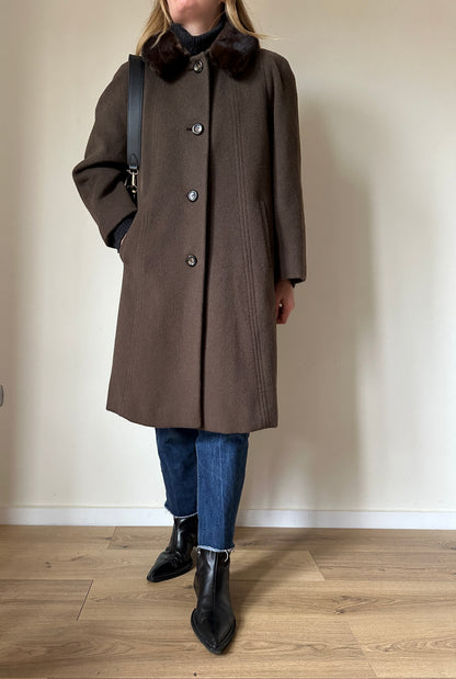 Signorina virgin wool coat