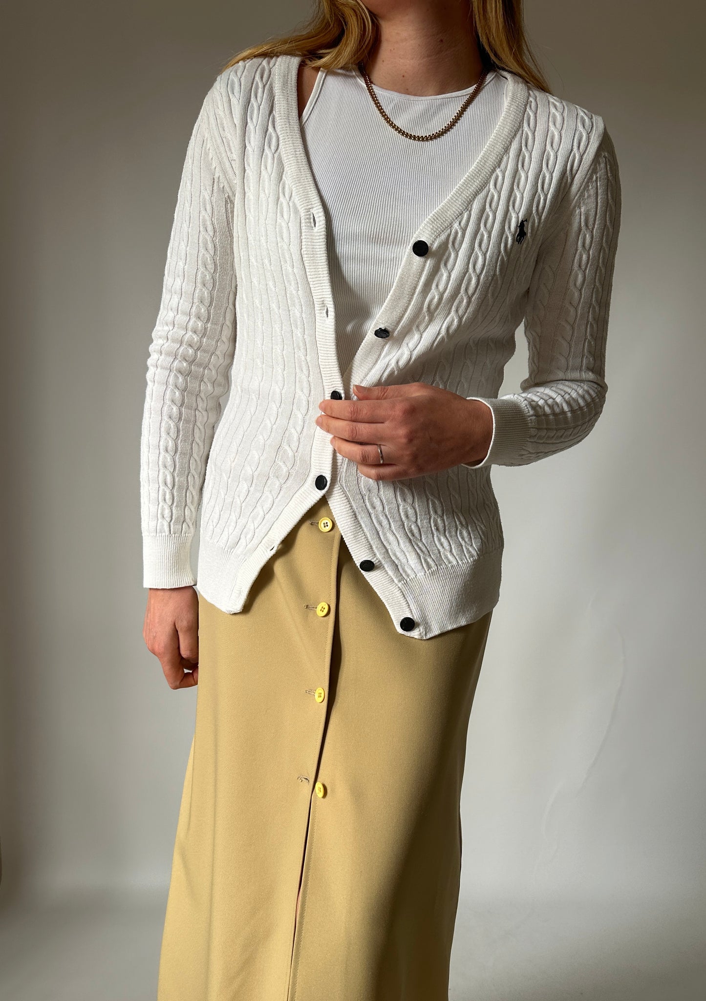 Ralph Lauren cable knit cardigan