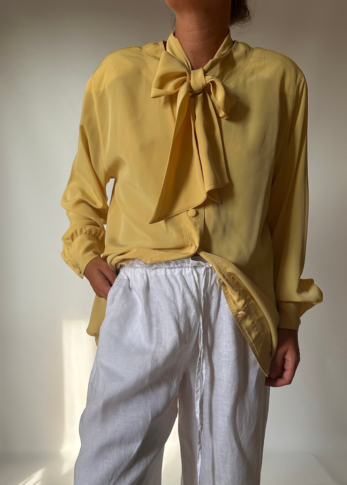 Paglierino crepe shirt