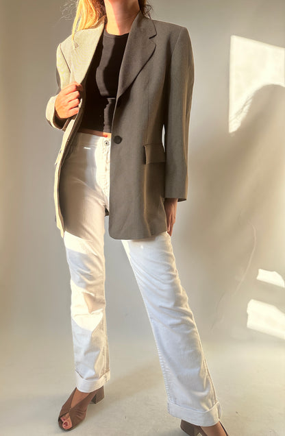 Viscose blend light blazer