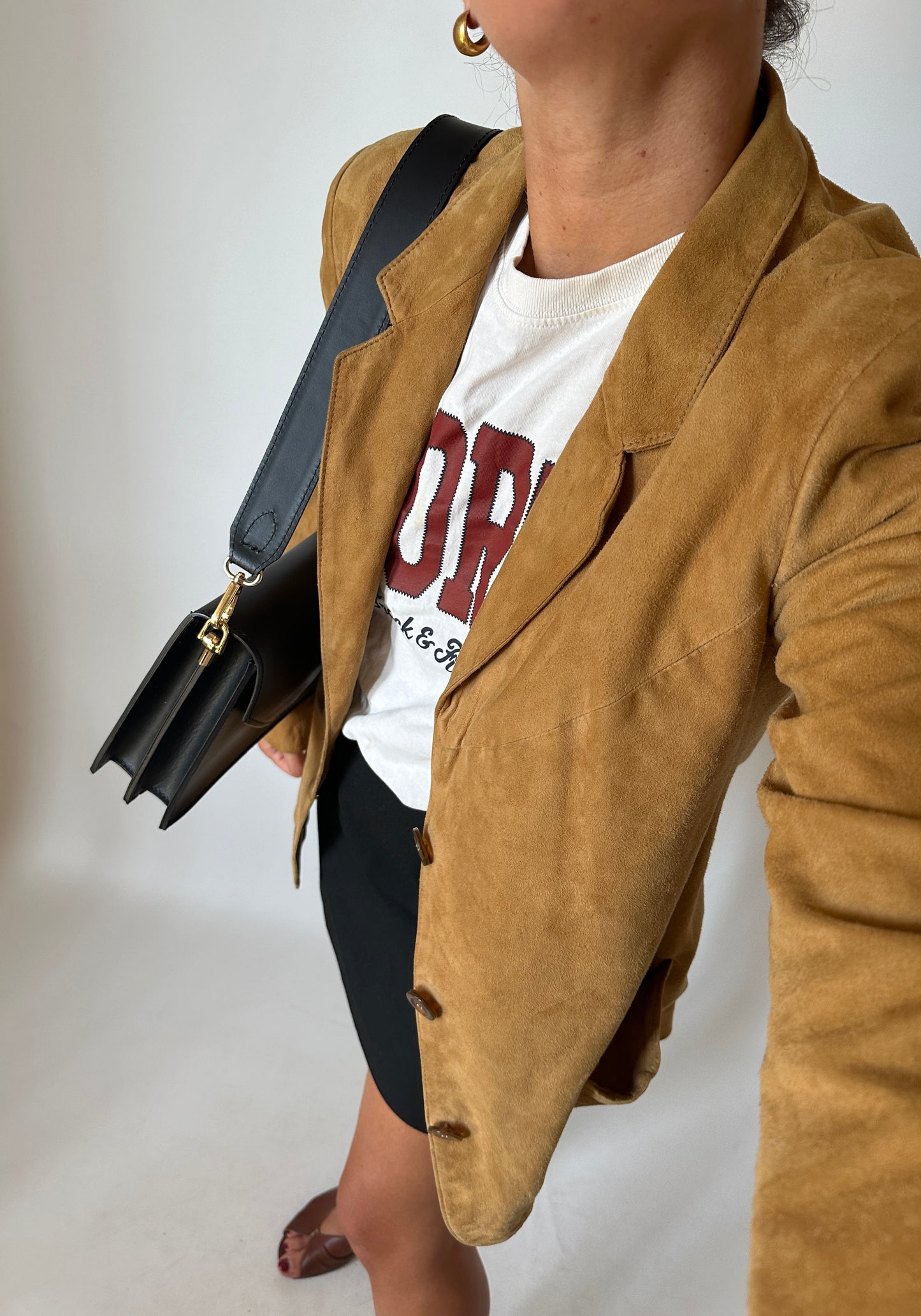 Everyday suede jacket