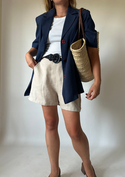 Summer navy blazer