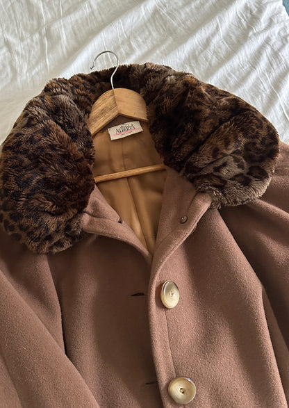 Wool and cachemire camel coat