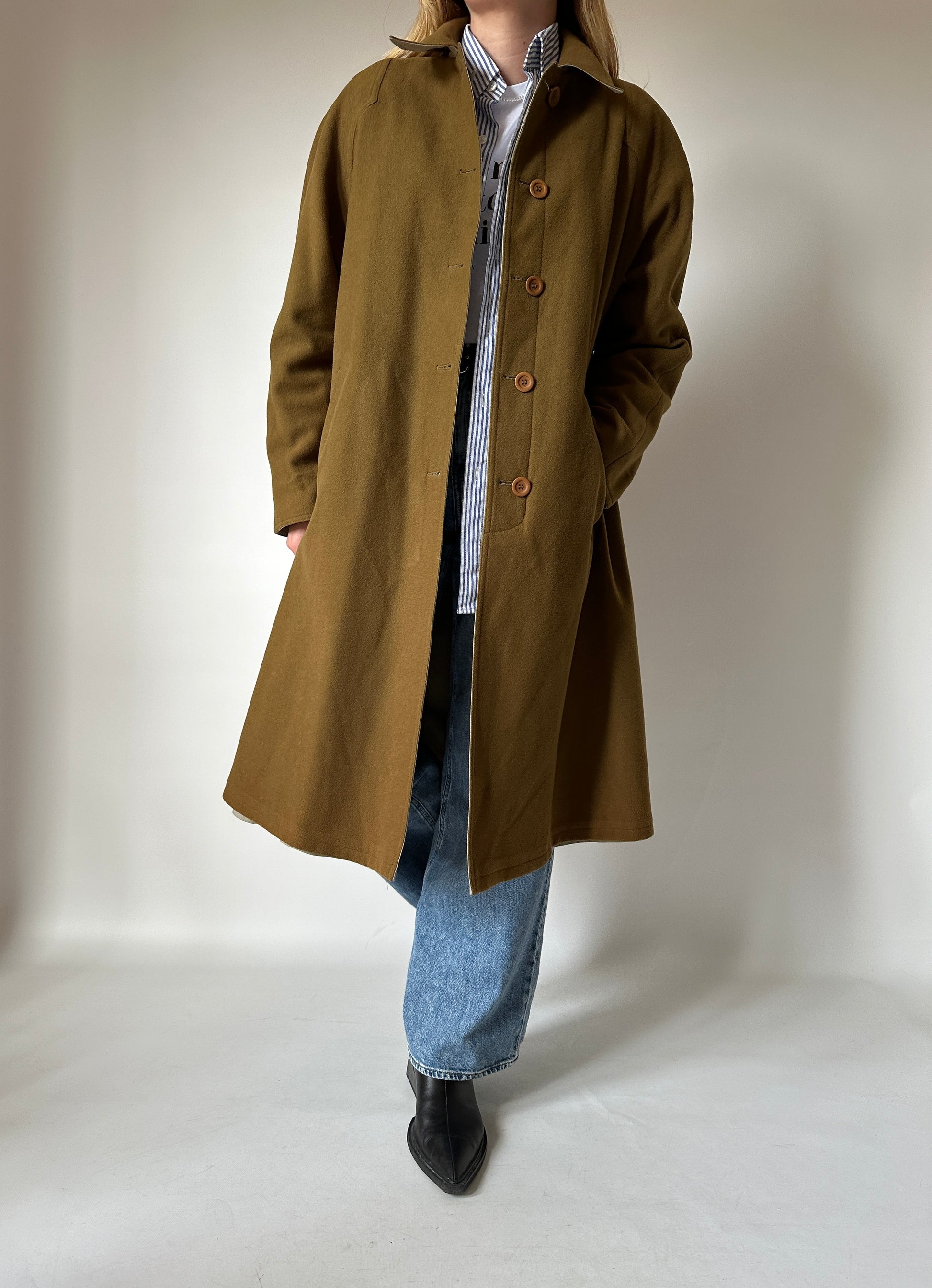Double face trench coat1