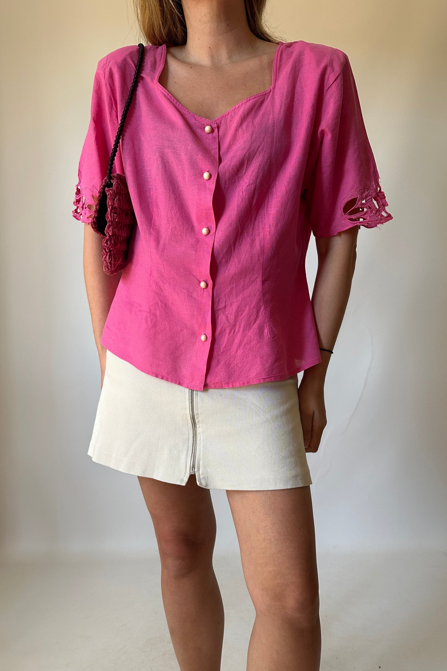 Romantic pink shirt