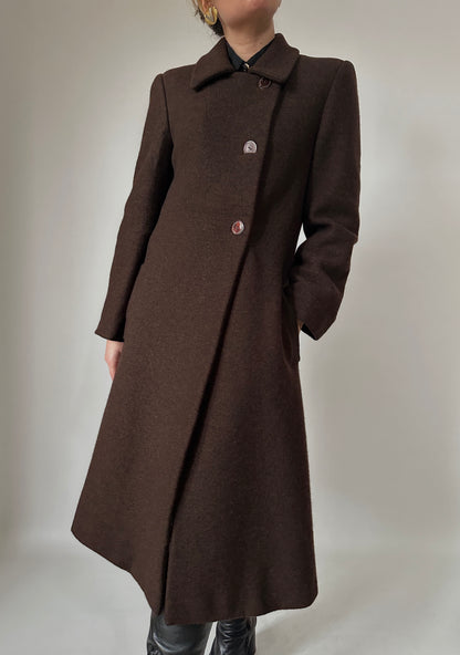 Roccobarocco virgin wool coat