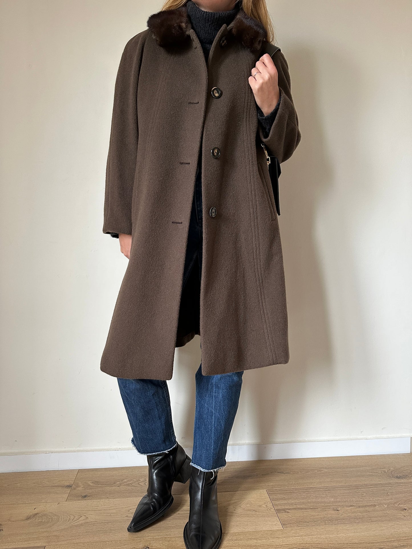 Signorina virgin wool coat