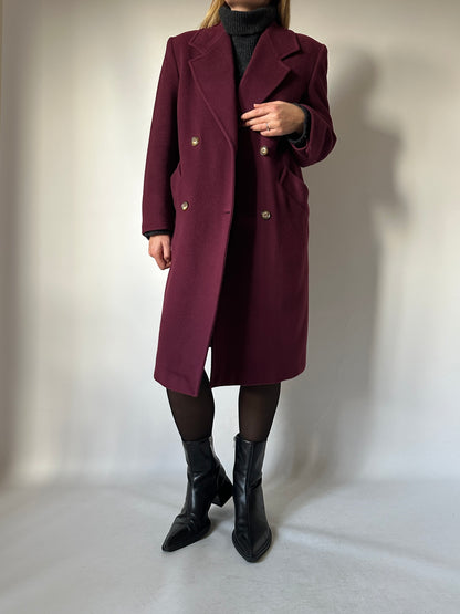 Marella cachemire and wool coat