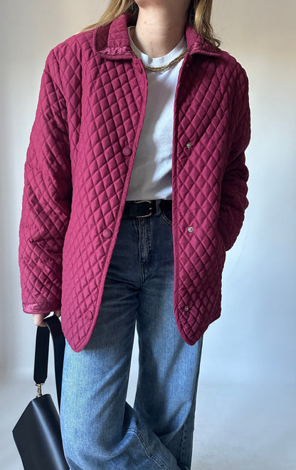 Borgogna quilted jacket