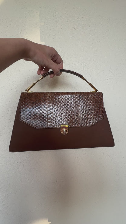 Phyon leather handbag