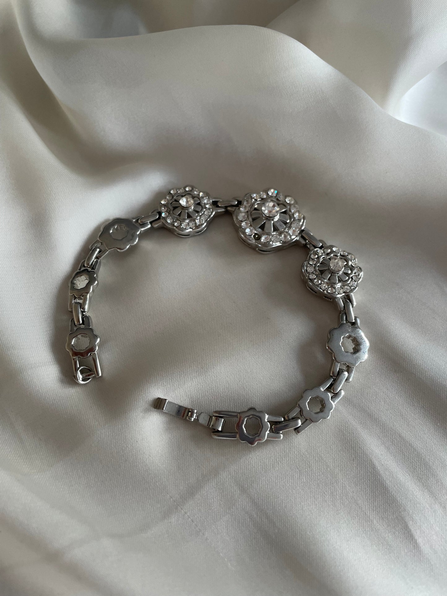 Bracciale silver con zirconi