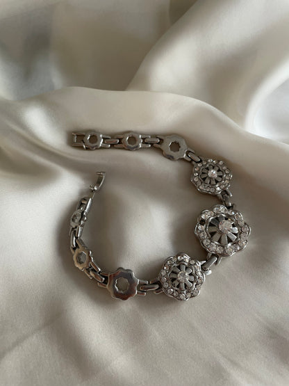 Bracciale silver con zirconi