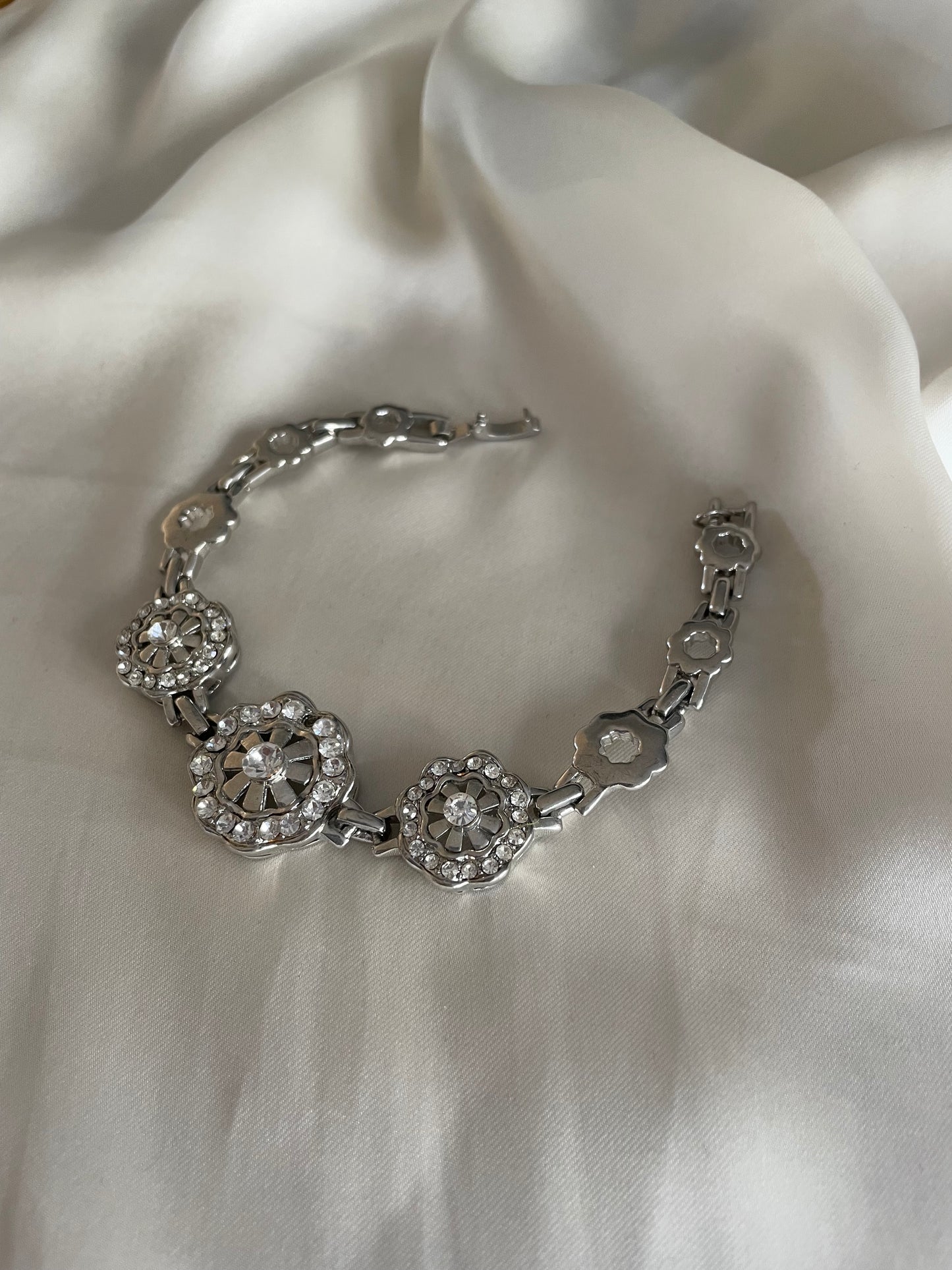 Bracciale silver con zirconi