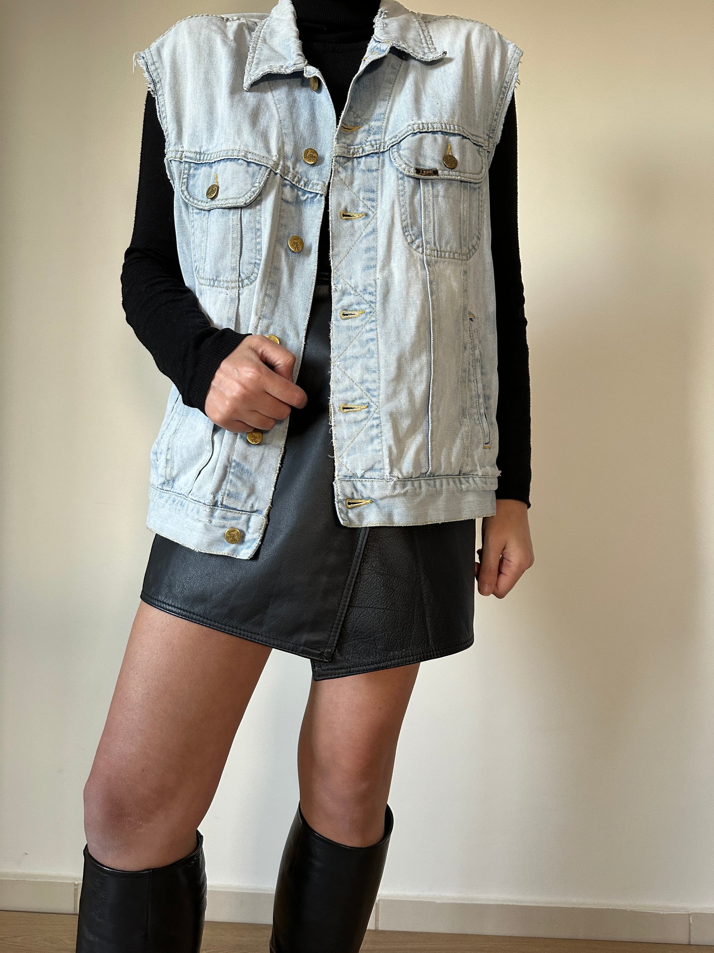 Lee denim vest