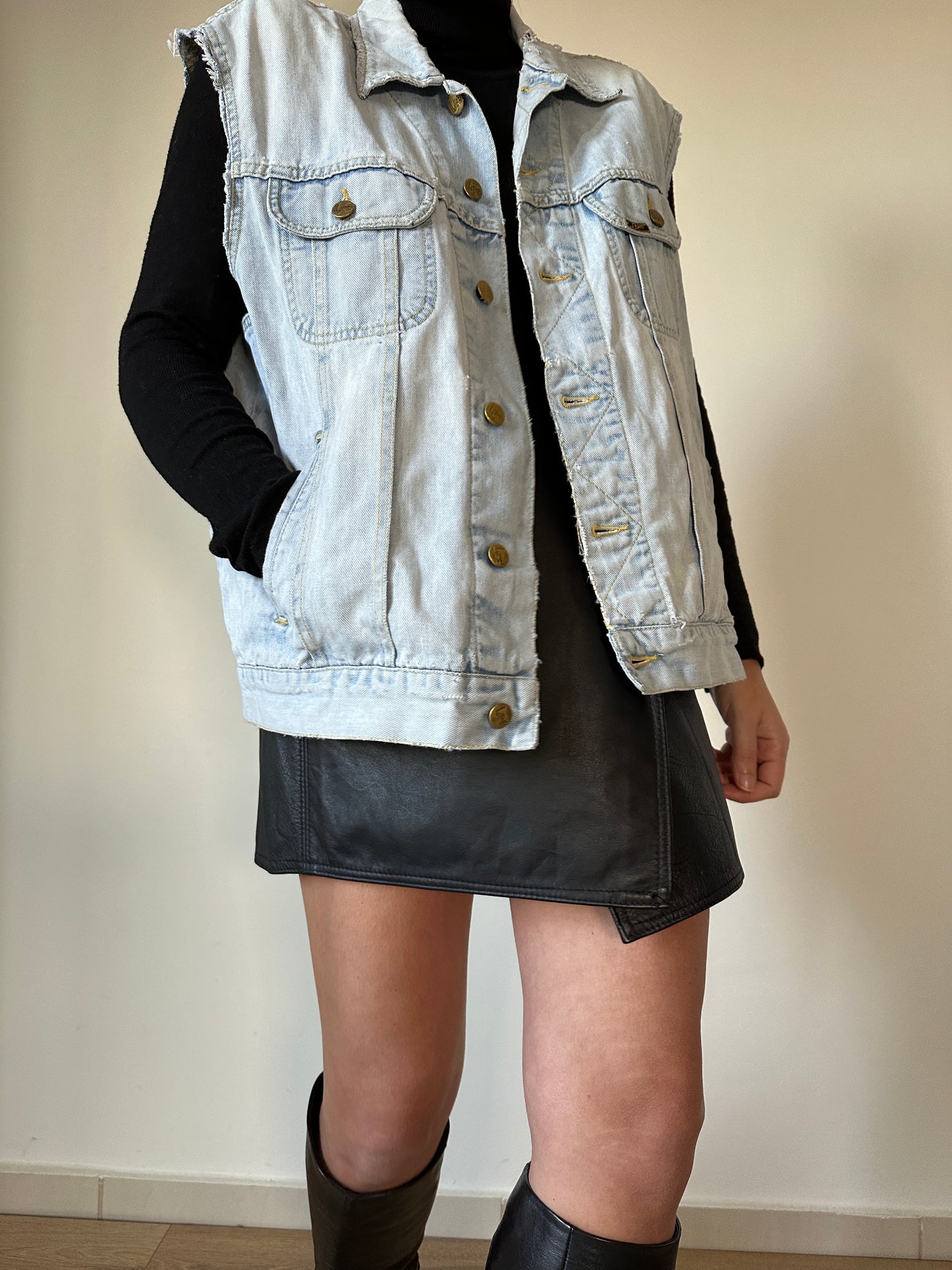 Lee denim vest